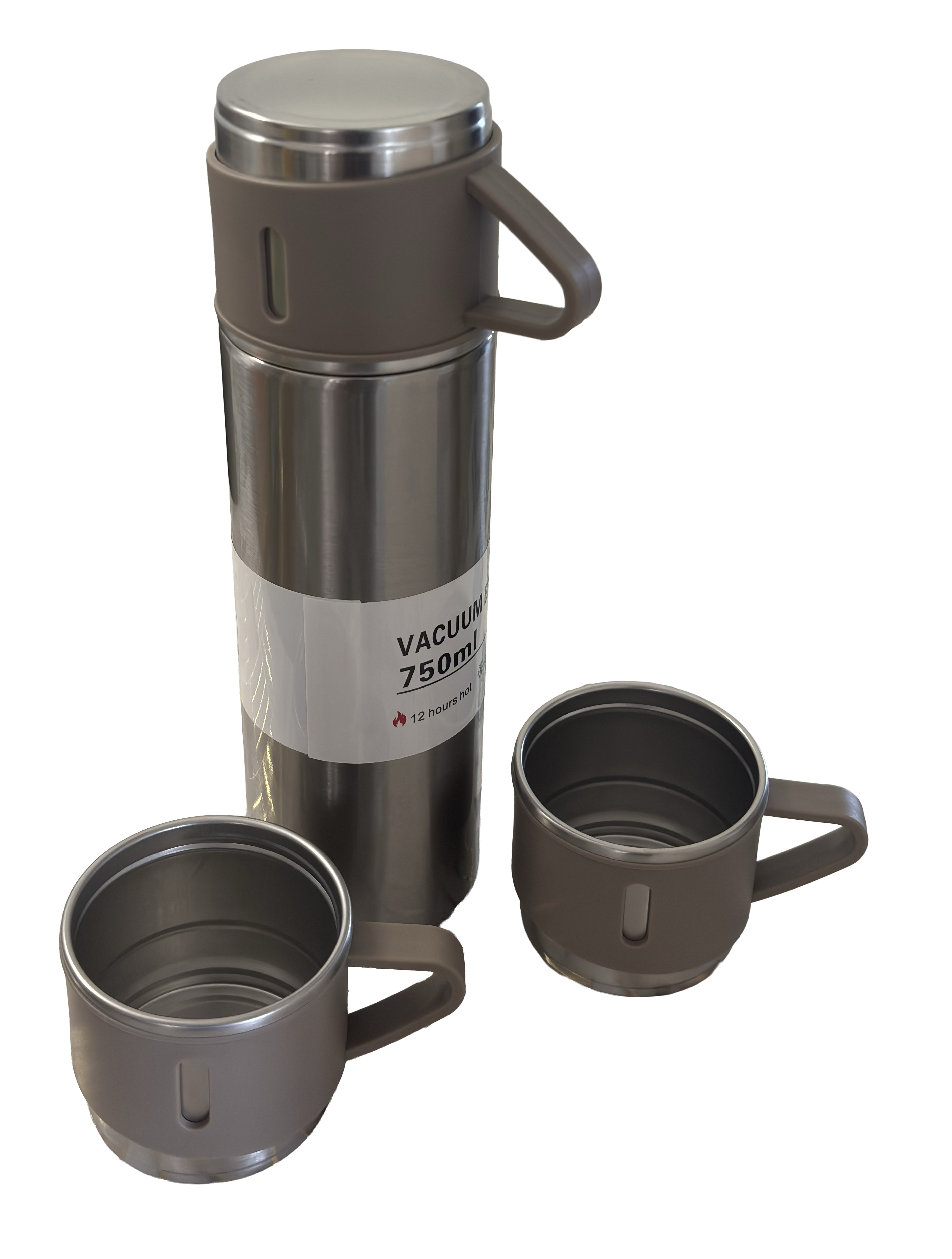 Insulated Travel Bottle Set – Keeps Hot/Cold 12 Hours