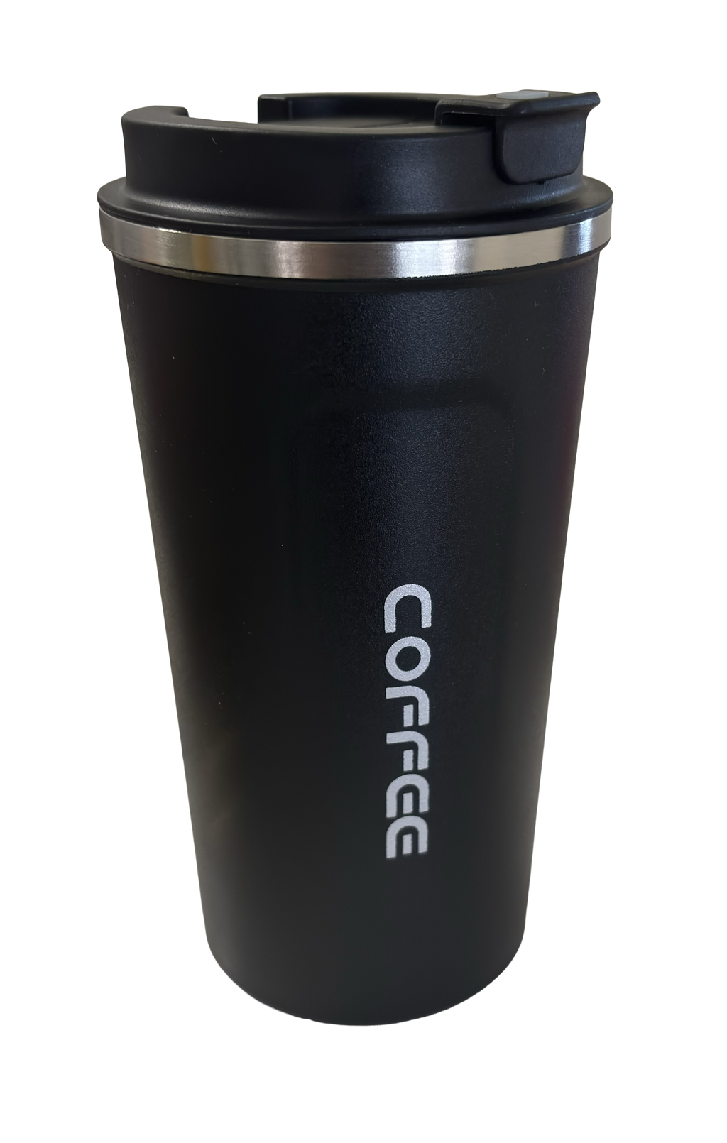 Black Stainless Steel Insulated Coffee Travel Mug