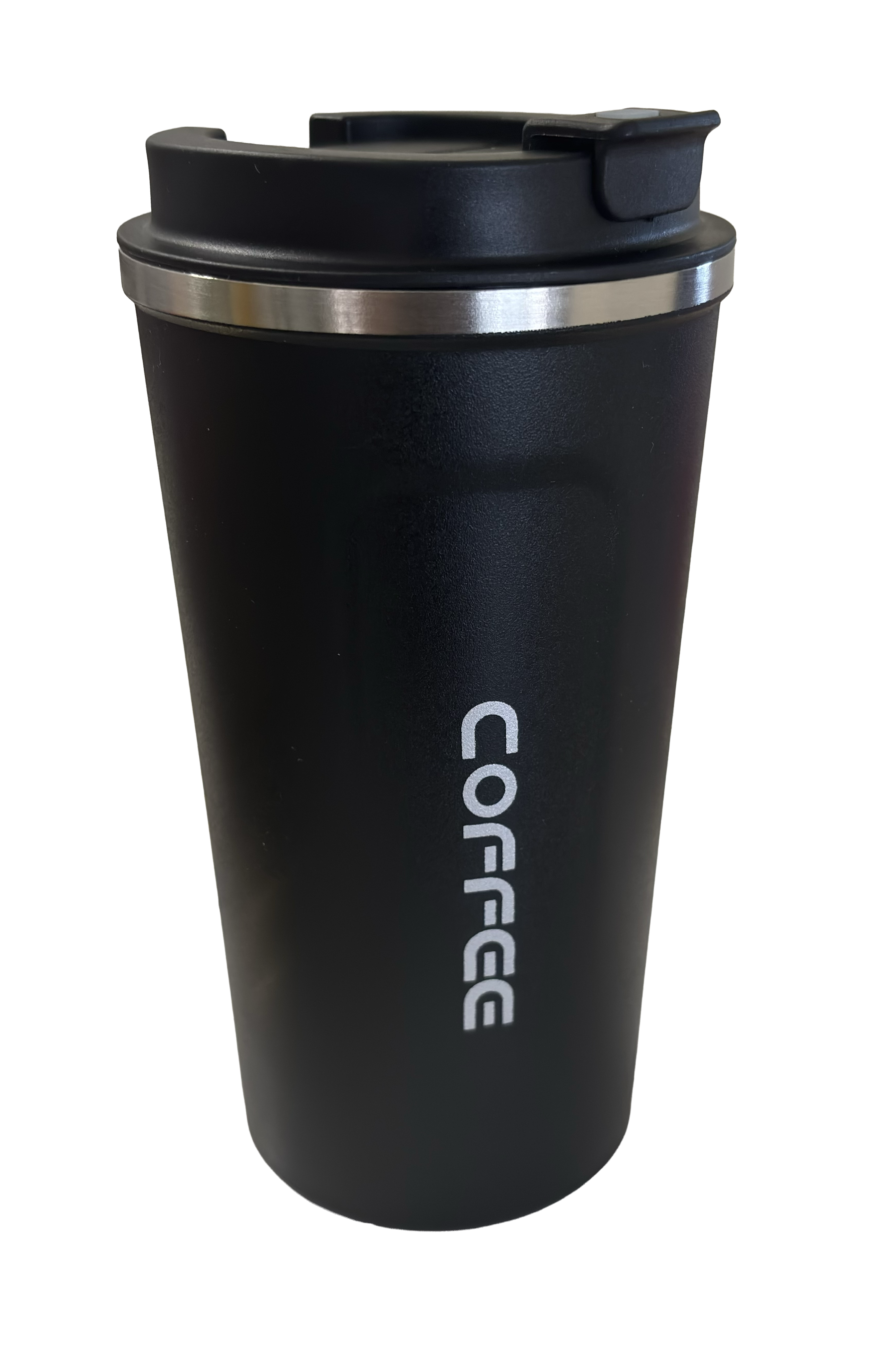 Black Stainless Steel Insulated Coffee Travel Mug