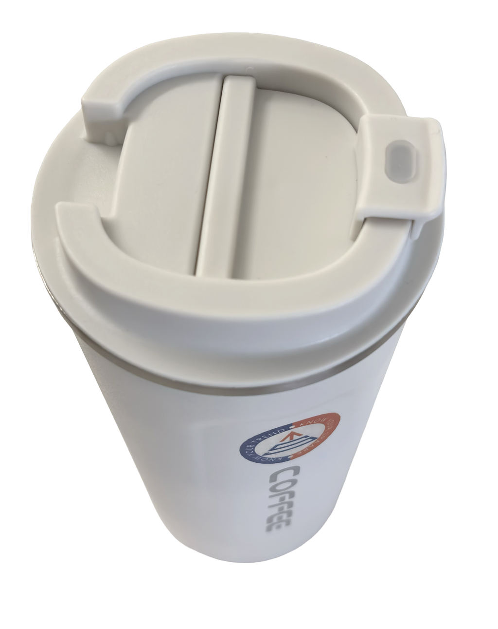 Thermal Coffee Tumbler – Flip-Top Leak-Proof